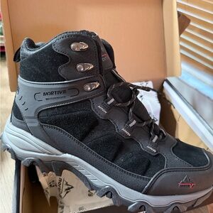 Nortiv 8 Men's Black Waterproof Boots